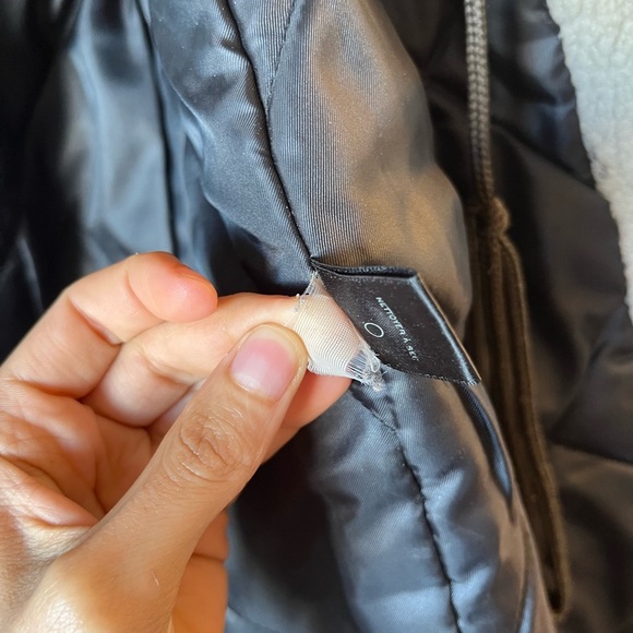 Marc By Marc Jacob Cotton-Wool Colorblock Pattern Parka Coat XS - Picture 10 of 14